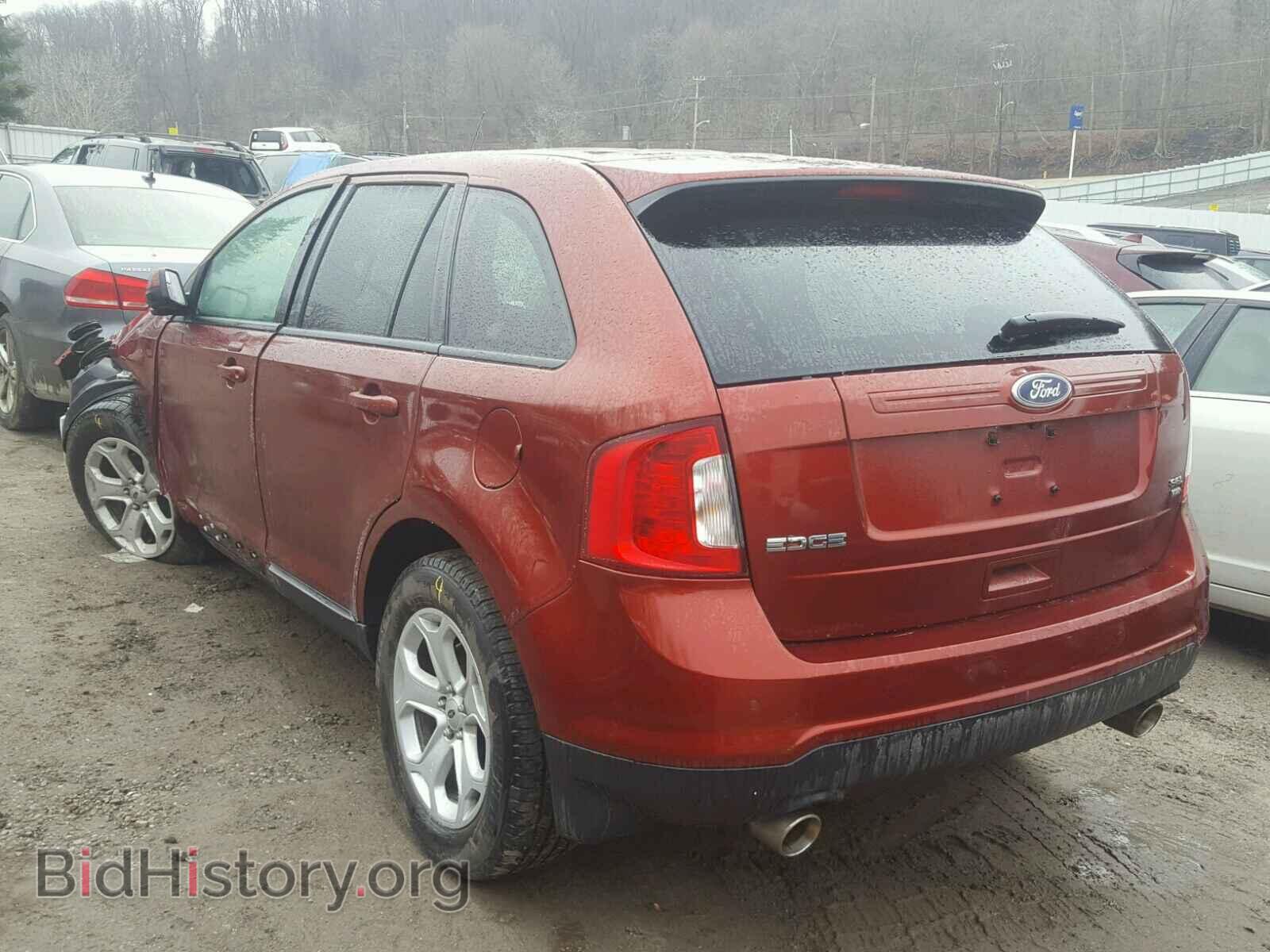 2014 FORD EDGE - VIN: 2FMDK4JC9EBB61993 - Фото 3