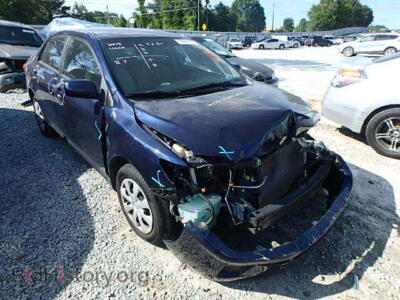 2011 Toyota COROLLA Corolla/S/, синий — VIN 2T1BU4EE3BC609567, Copart