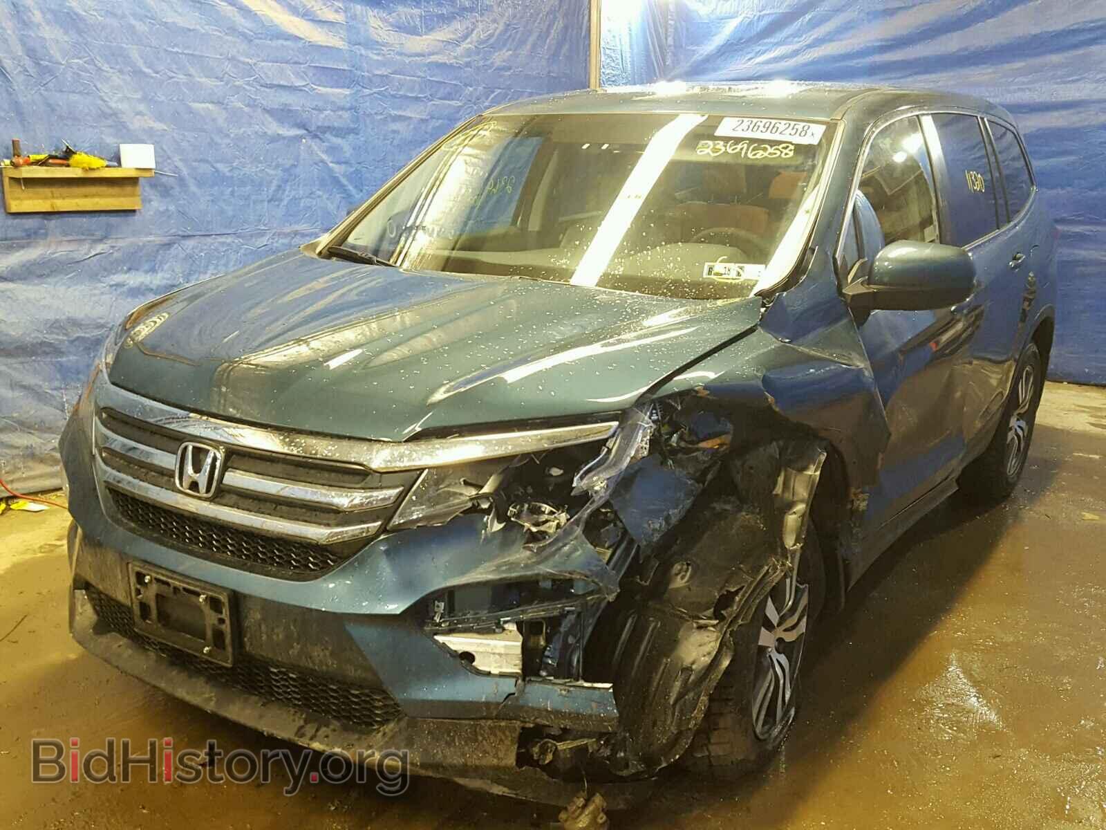 2017 HONDA PILOT - VIN: 5FNYF6H57HB042375 - Фото 2