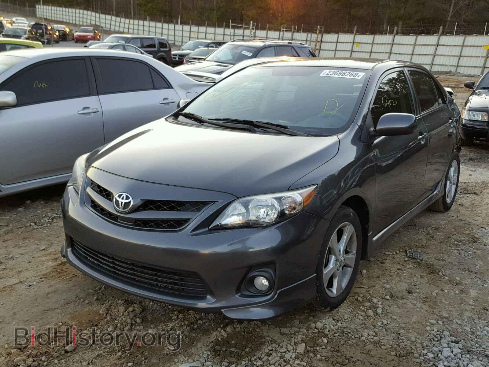 2011 TOYOTA COROLLA BA - VIN: 2T1BU4EEXBC703008 - Фото 2