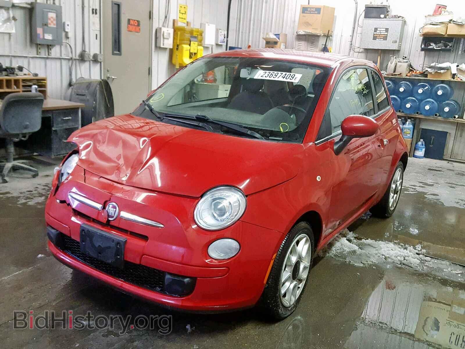 2012 FIAT 500 - VIN: 3C3CFFAR7CT285187 - Фото 2