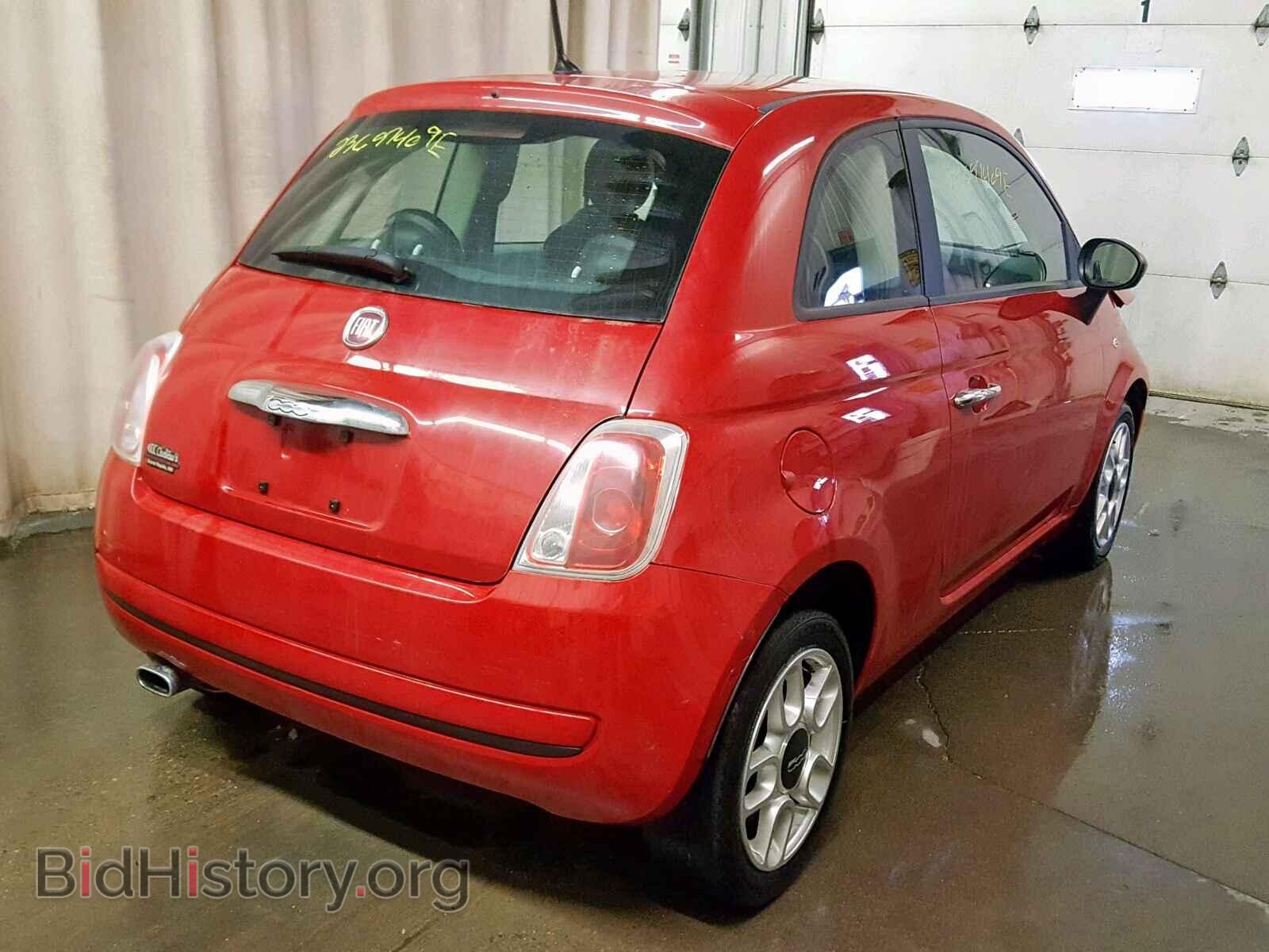 2012 FIAT 500 - VIN: 3C3CFFAR7CT285187 - Фото 4