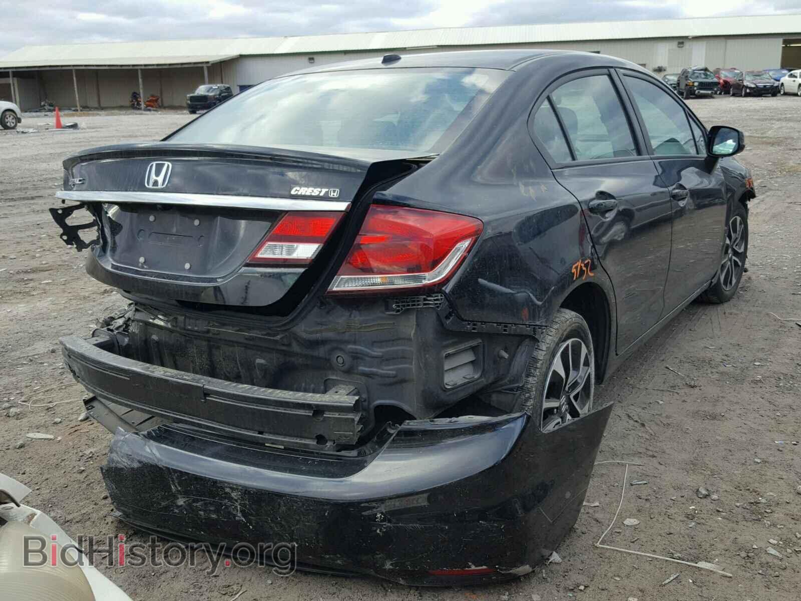 2013 HONDA CIVIC - VIN: 19XFB2F99DE069854 - Фото 4