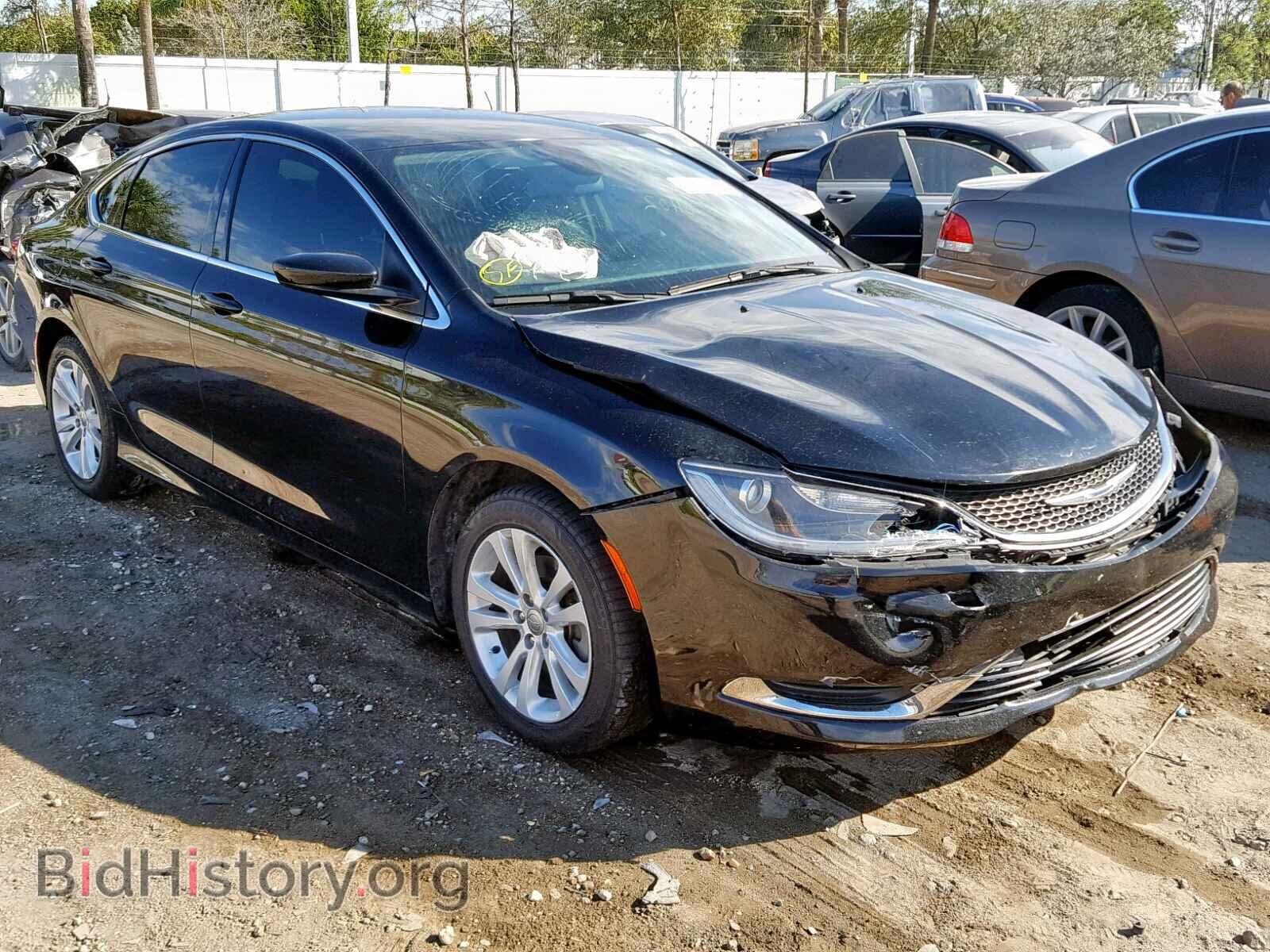 Фотография 1C3CCCAB3FN755942 - CHRYSLER 200 2015
