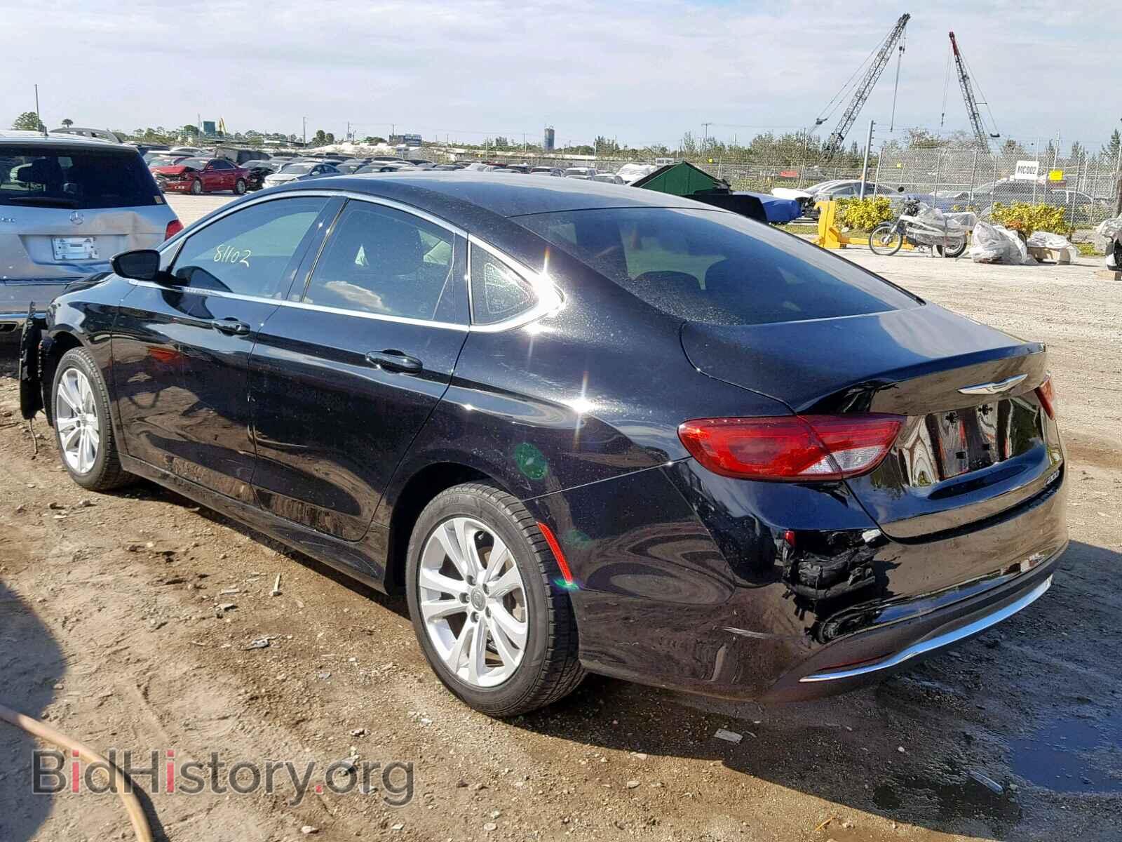2015 CHRYSLER 200 - VIN: 1C3CCCAB3FN755942 - Фото 3