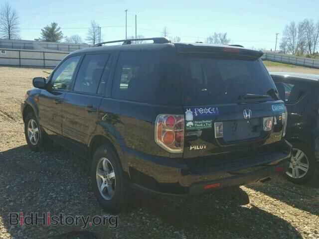 2007 HONDA PILOT - VIN: 2HKYF18717H503302 - Фото 3