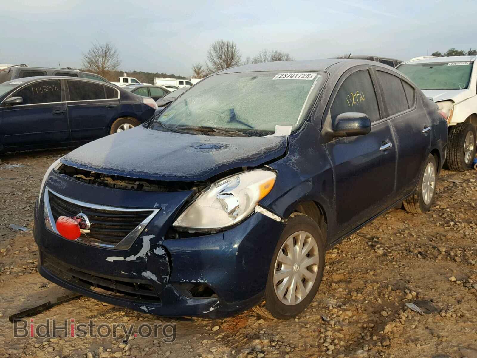 2014 Nissan VERSA (VIN 3N1CN7AP1EL821009) — фото 2 из 10