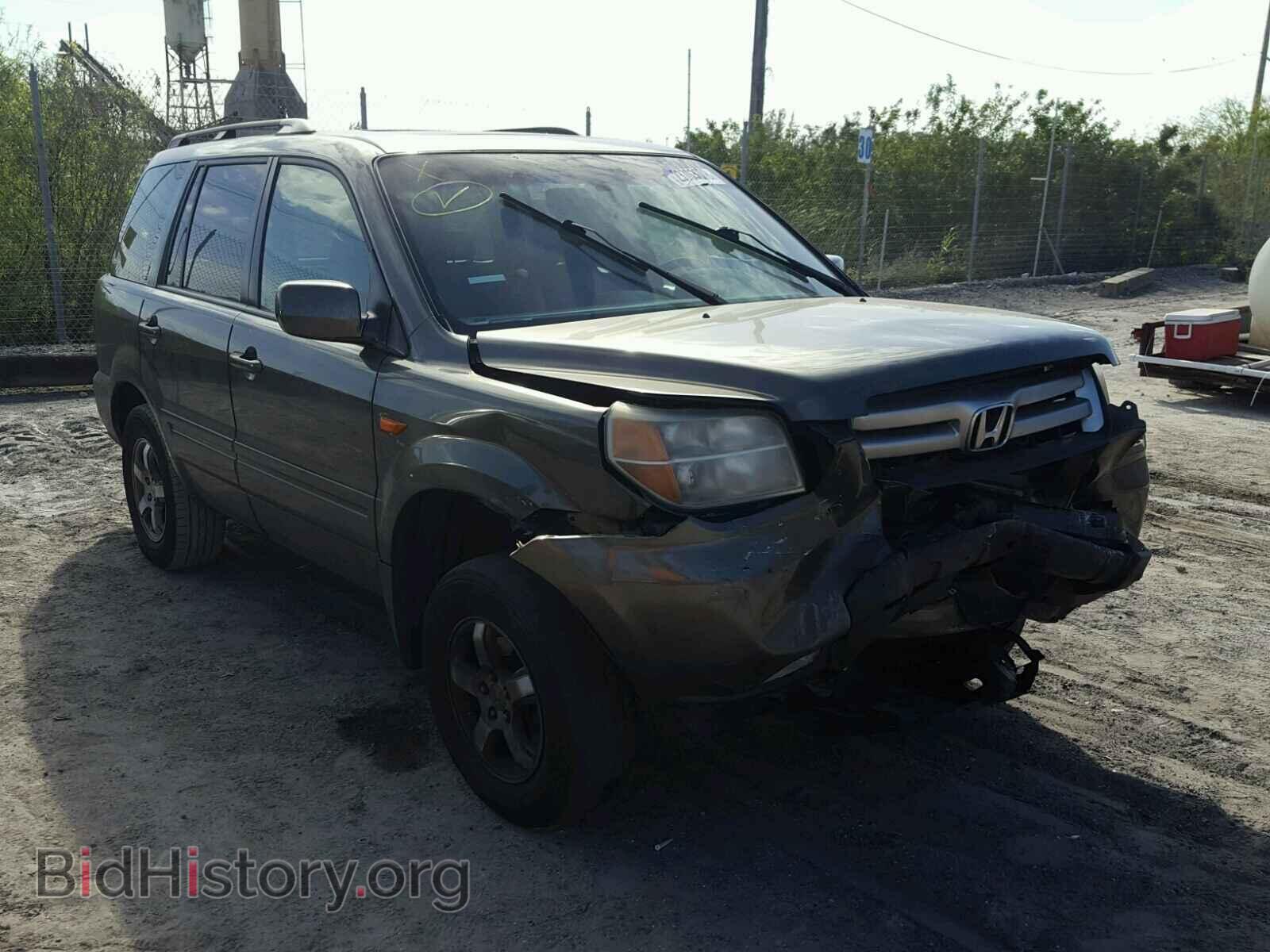 Фотография 5FNYF28586B025171 - HONDA PILOT 2006