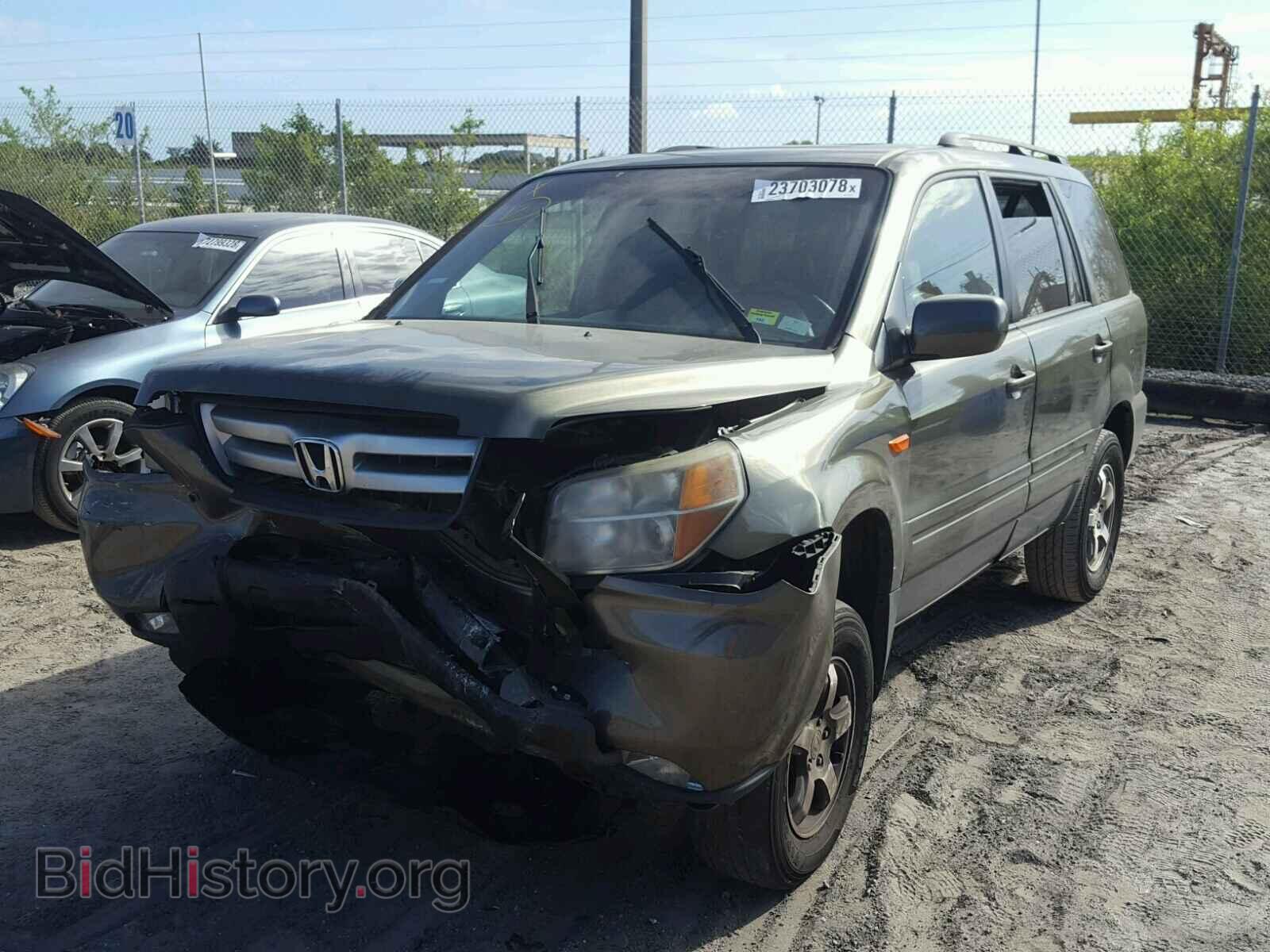 2006 HONDA PILOT - VIN: 5FNYF28586B025171 - Фото 2