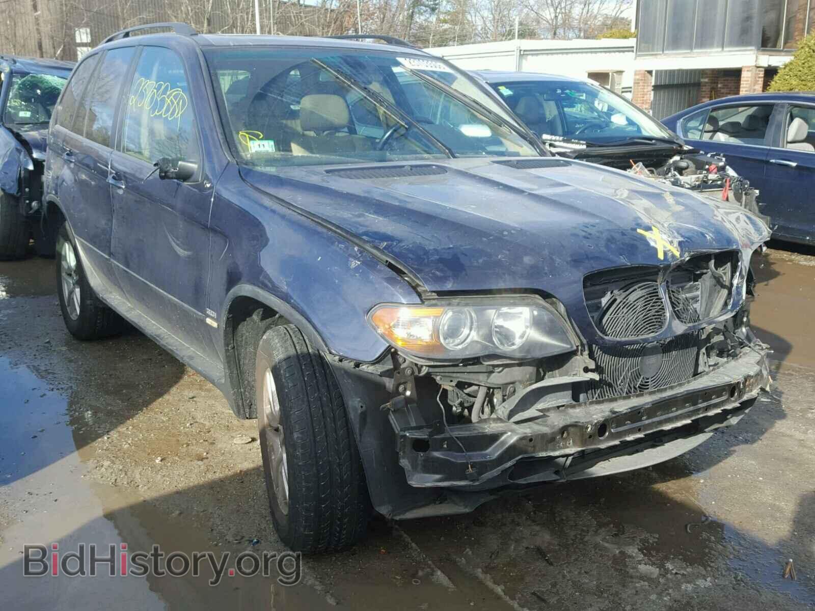 Photo 5UXFA13506LY28558 - BMW X5 2006