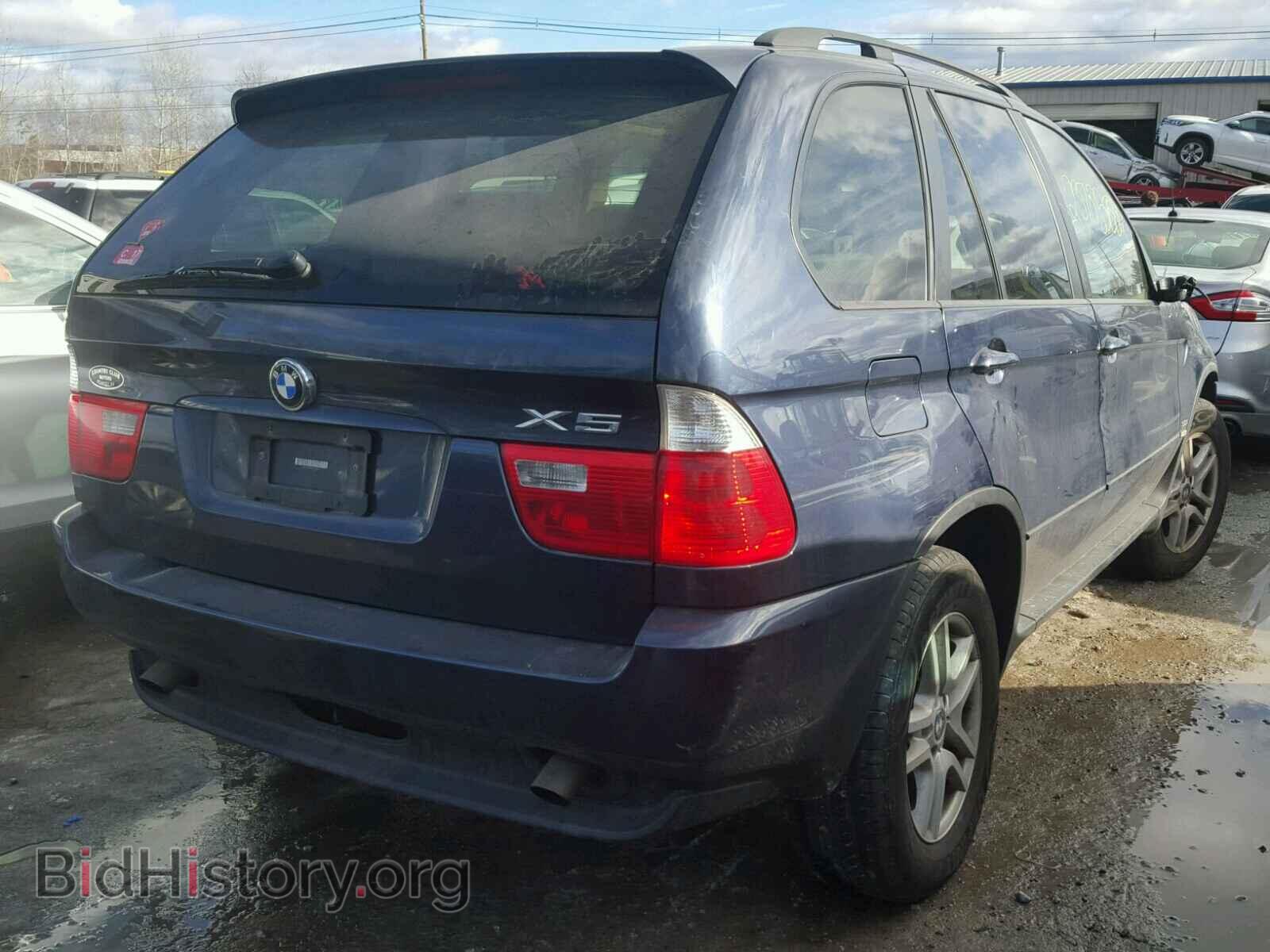2006 BMW X5 - VIN: 5UXFA13506LY28558 - Фото 4
