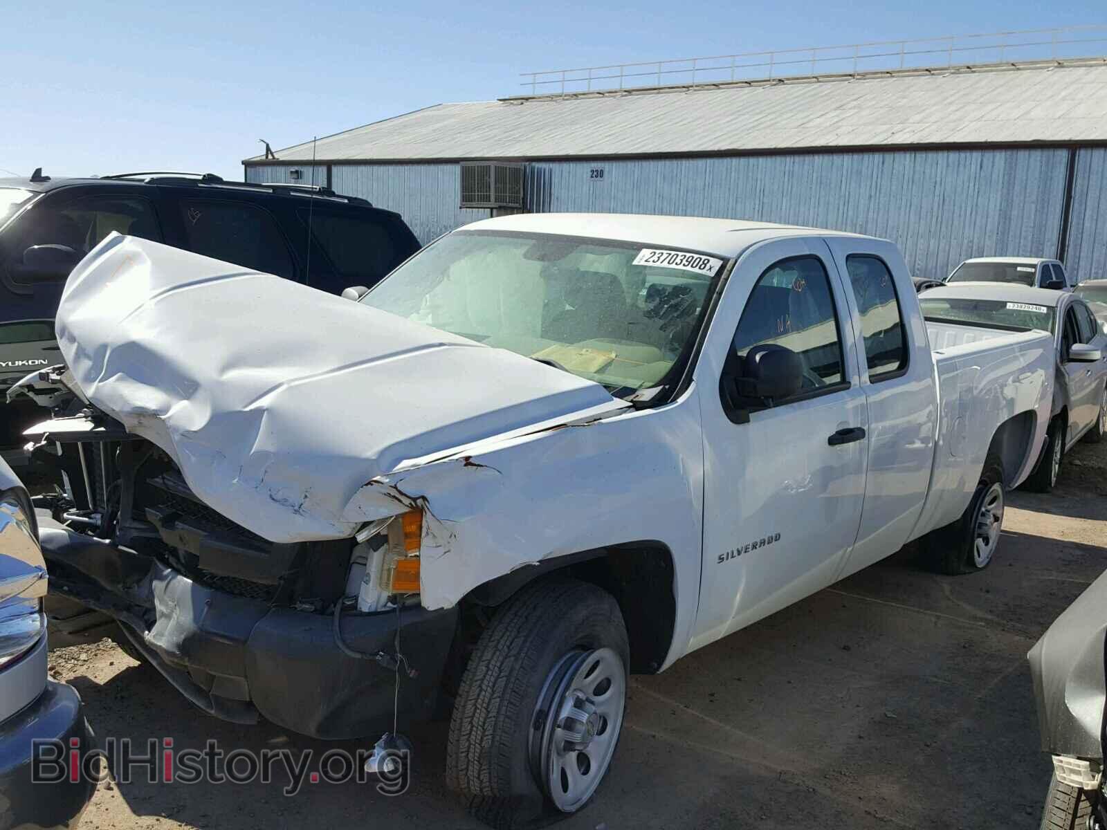 2011 CHEVROLET SILVERADO - VIN: 1GCRCPEX7BZ466472 - Фото 2