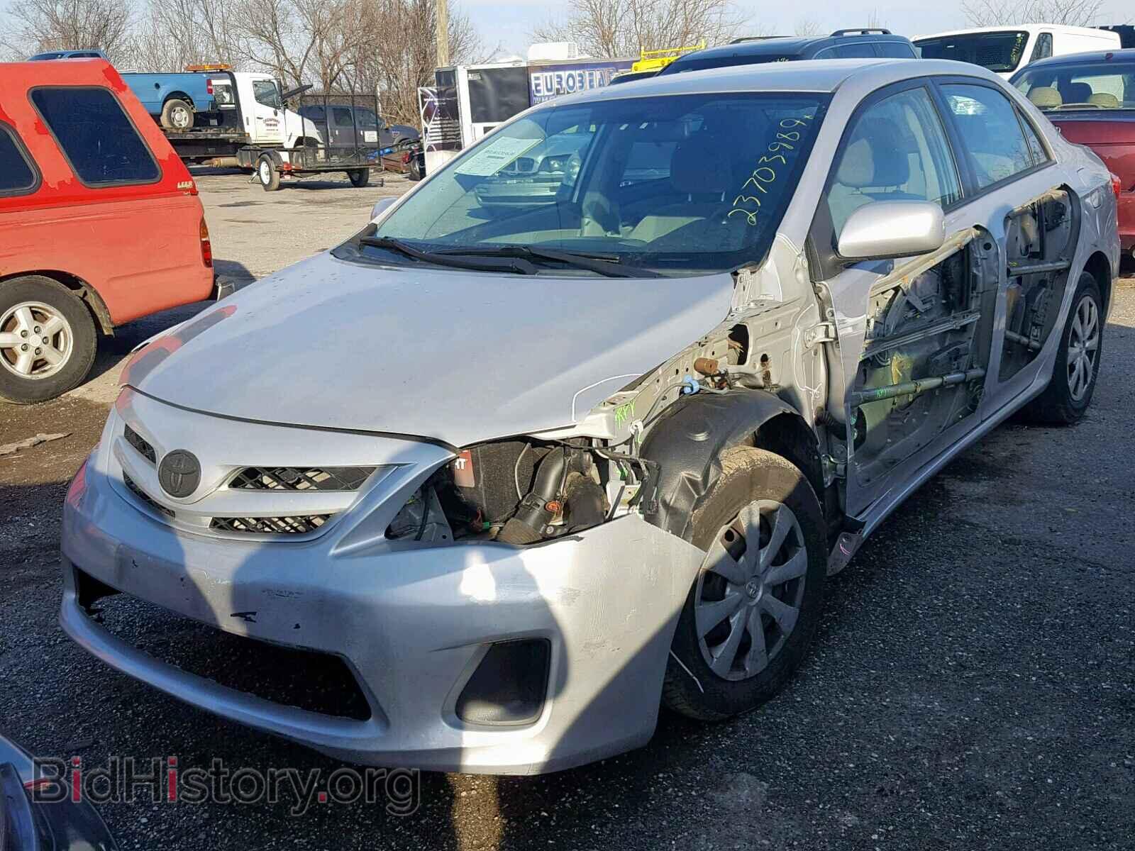 2011 TOYOTA COROLLA BA - VIN: 2T1BU4EE8BC719031 - Фото 2