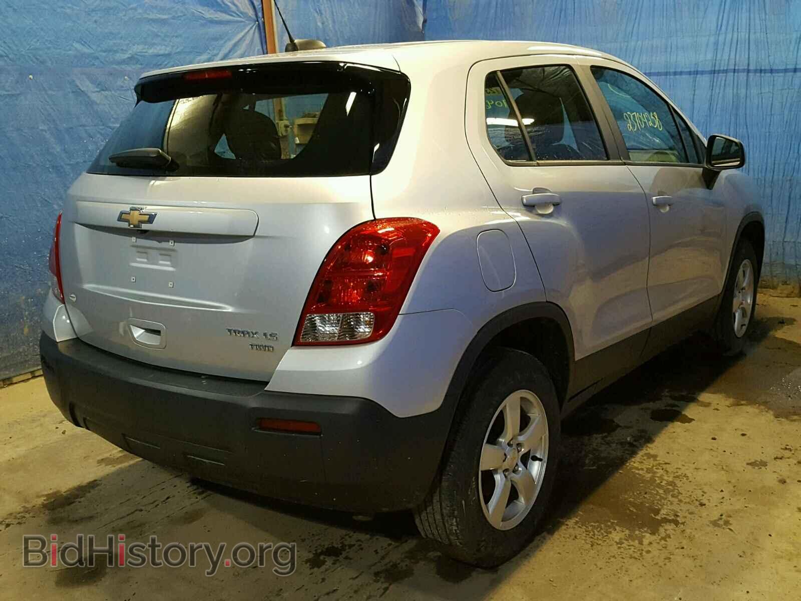 2016 CHEVROLET TRAX - VIN: 3GNCJNSB6GL275706 - Фото 4