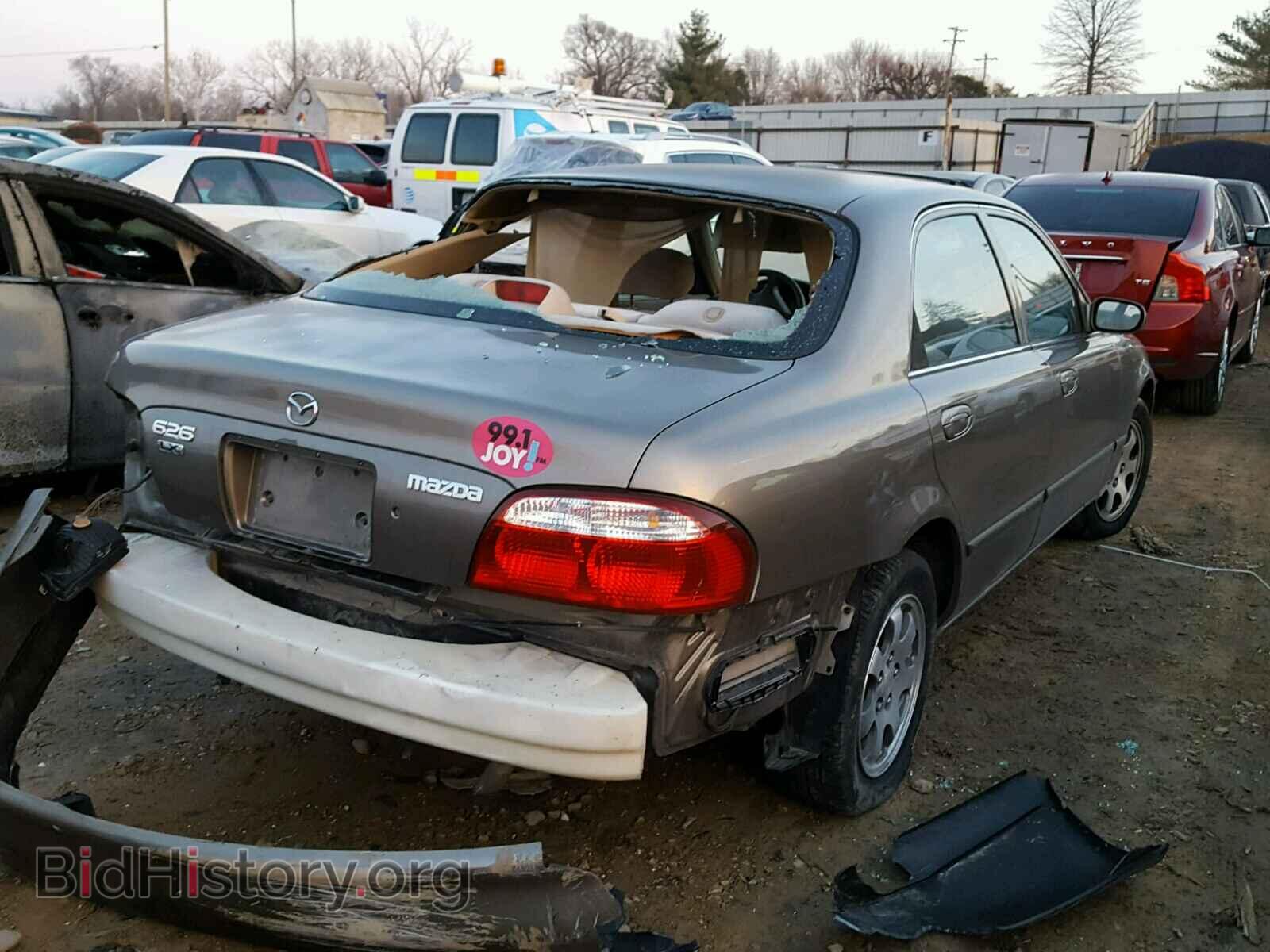 2000 MAZDA 626 - VIN: 1YVGF22C6Y5106655 - Фото 4