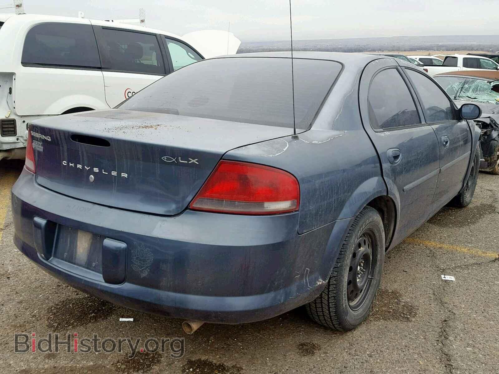 2002 CHRYSLER SEBRING - VIN: 1C3EL46X42N172650 - Фото 4