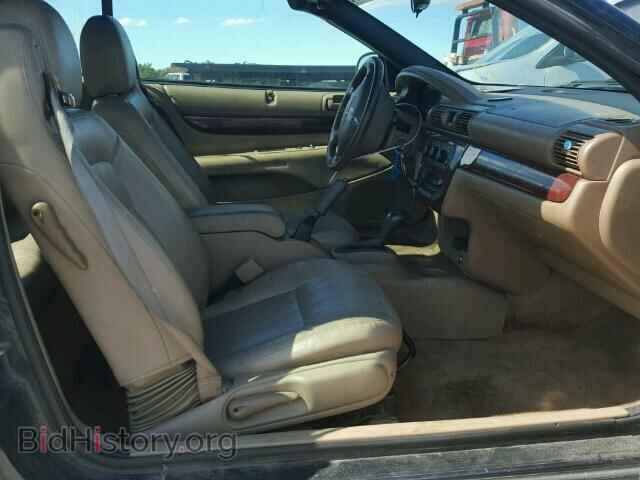 2002 CHRYSLER SEBRING - VIN: 1C3EL55RX2N238370 - Фото 5