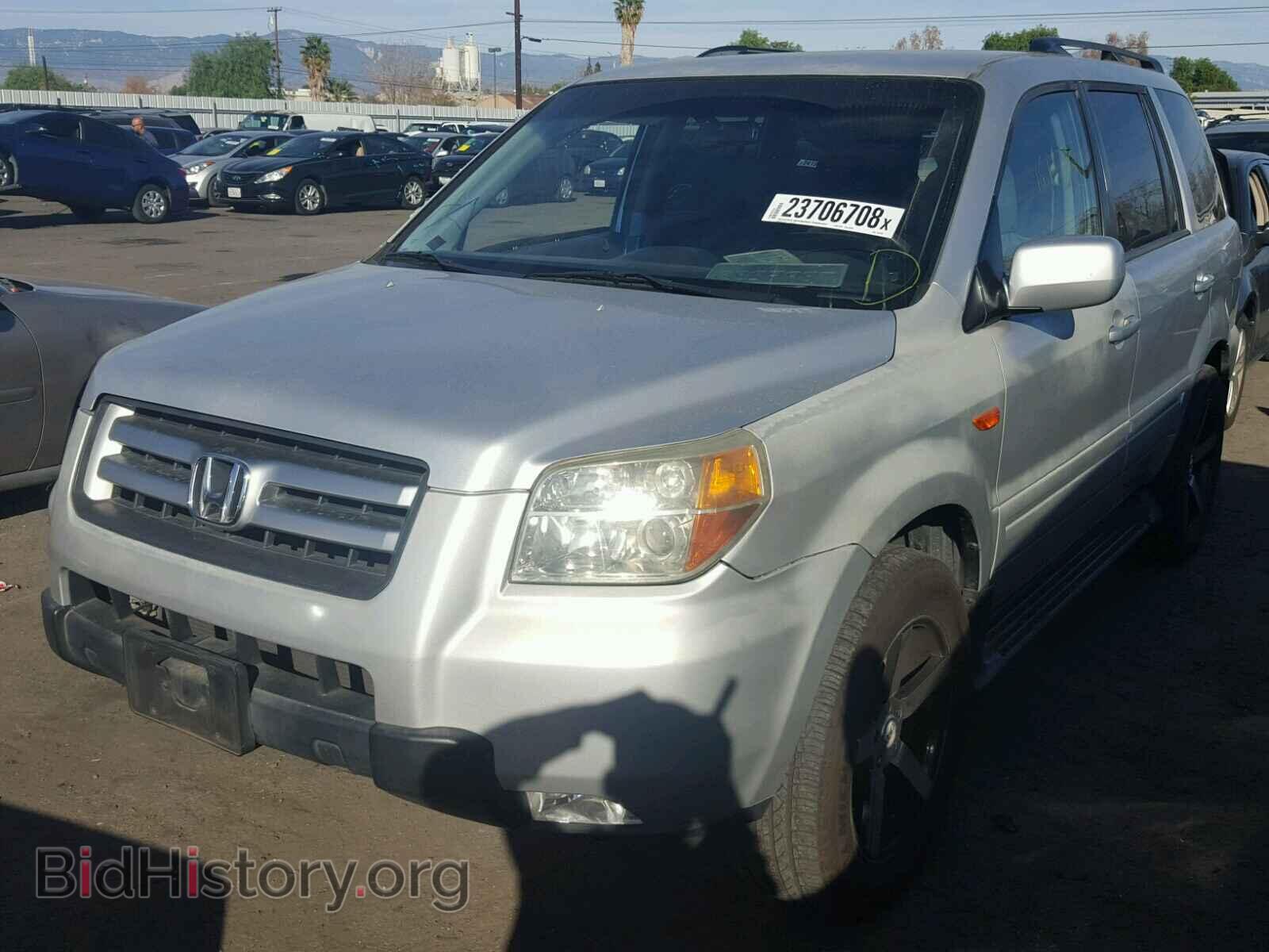 2006 HONDA PILOT - VIN: 2HKYF18436H519134 - Фото 2