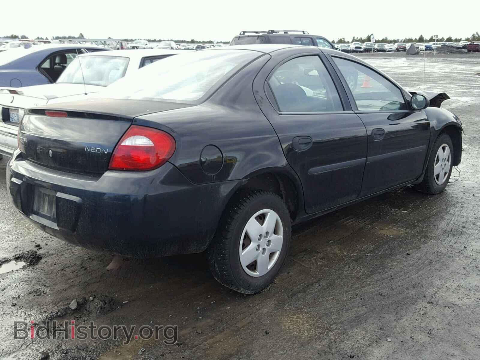 2005 DODGE NEON - VIN: 1B3ES26C65D249742 - Фото 4