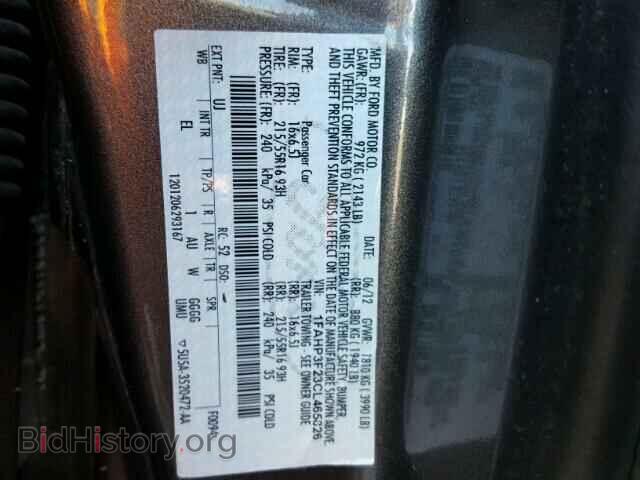 2012 FORD FOCUS - VIN: 1FAHP3F23CL465826 - Фото 10