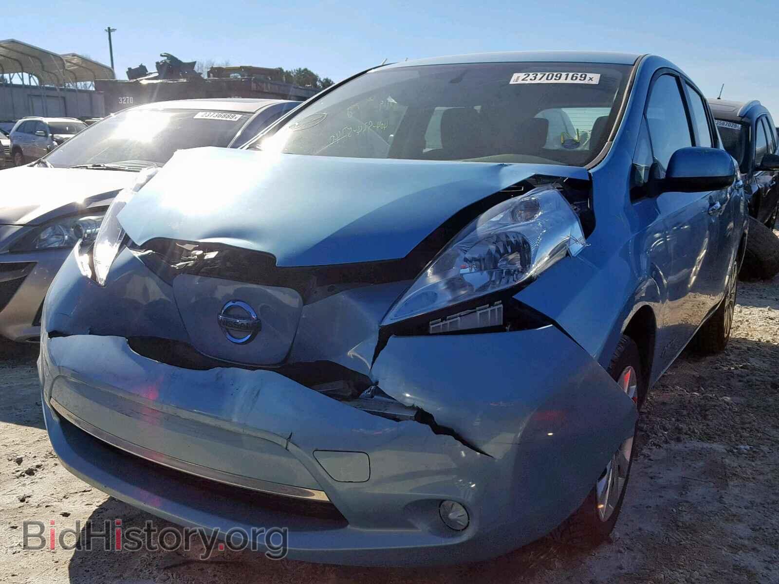 2015 NISSAN LEAF - VIN: 1N4AZ0CP5FC326991 - Фото 2