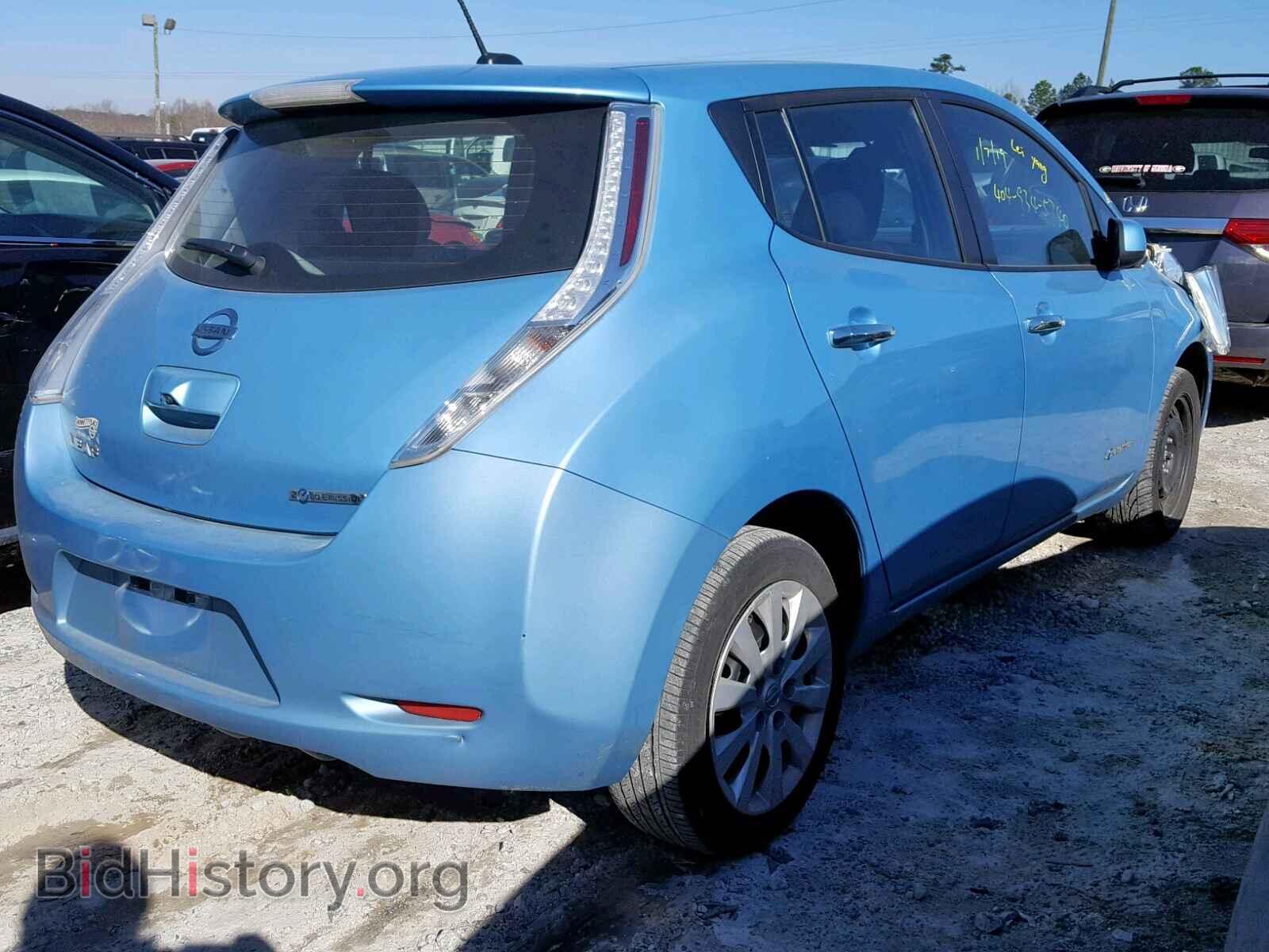 2015 NISSAN LEAF - VIN: 1N4AZ0CP5FC326991 - Фото 4