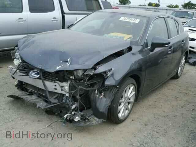2011 LEXUS CT 200 - VIN: JTHKD5BH9B2040757 - Фото 2