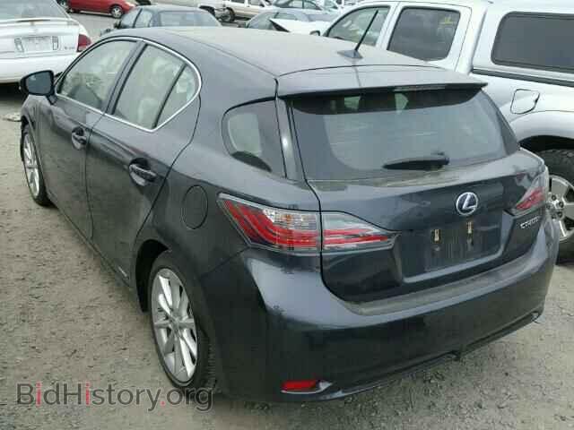 2011 LEXUS CT 200 - VIN: JTHKD5BH9B2040757 - Фото 3