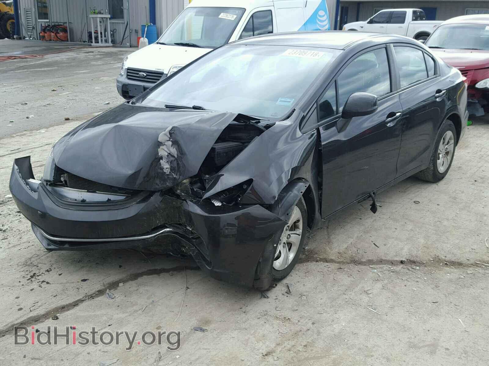2013 HONDA CIVIC - VIN: 19XFB2F51DE001996 - Фото 2