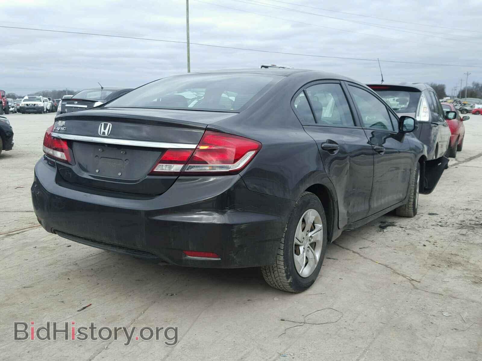 2013 HONDA CIVIC - VIN: 19XFB2F51DE001996 - Фото 4