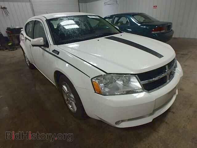 2010 Dodge AVENGER Avenger R/ (VIN 1B3CC5FD8AN104771) — photo 1 of 10, Copart, damage: rear end