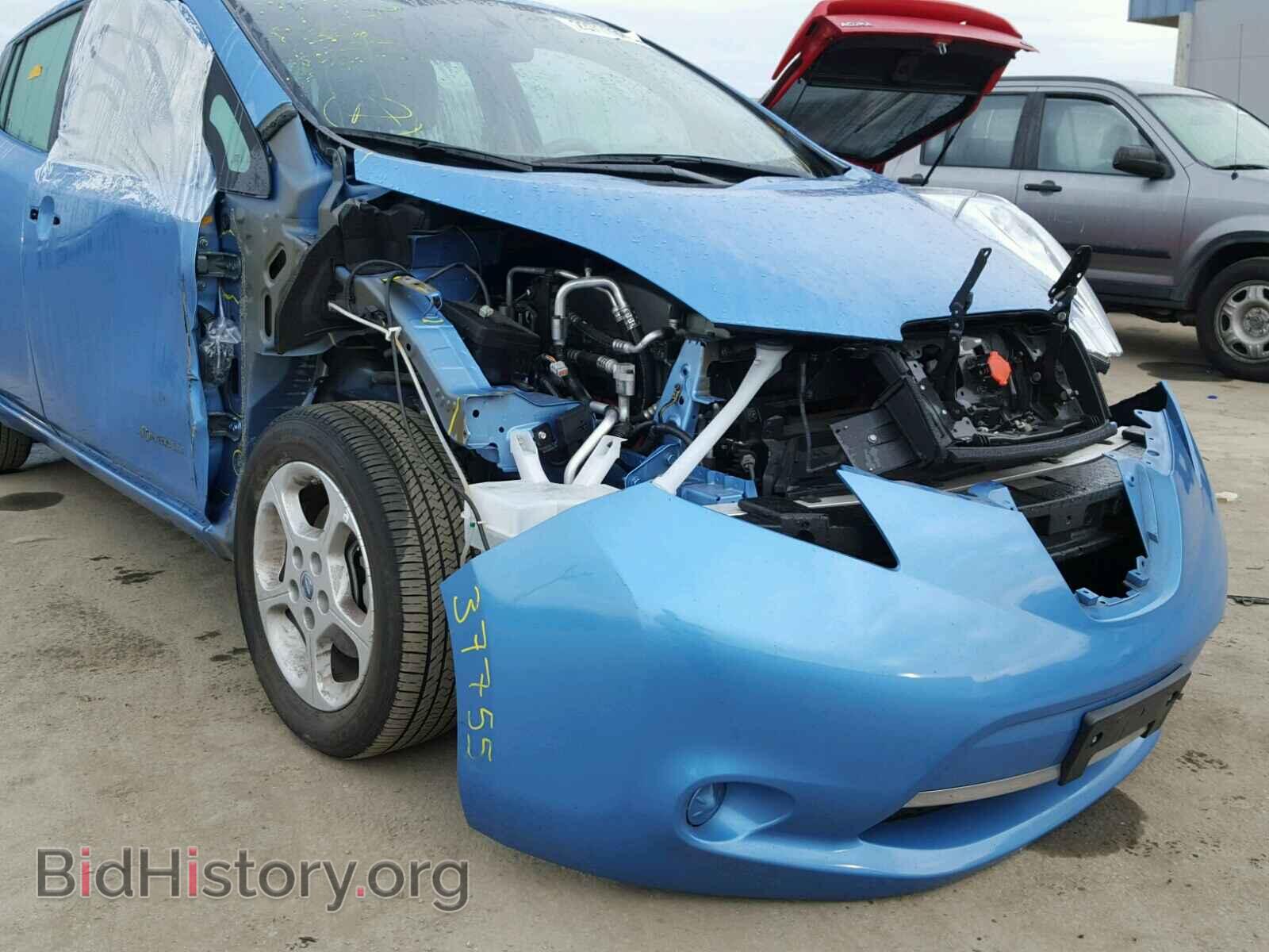 2013 NISSAN LEAF - VIN: 1N4AZ0CP1DC414370 - Фото 9