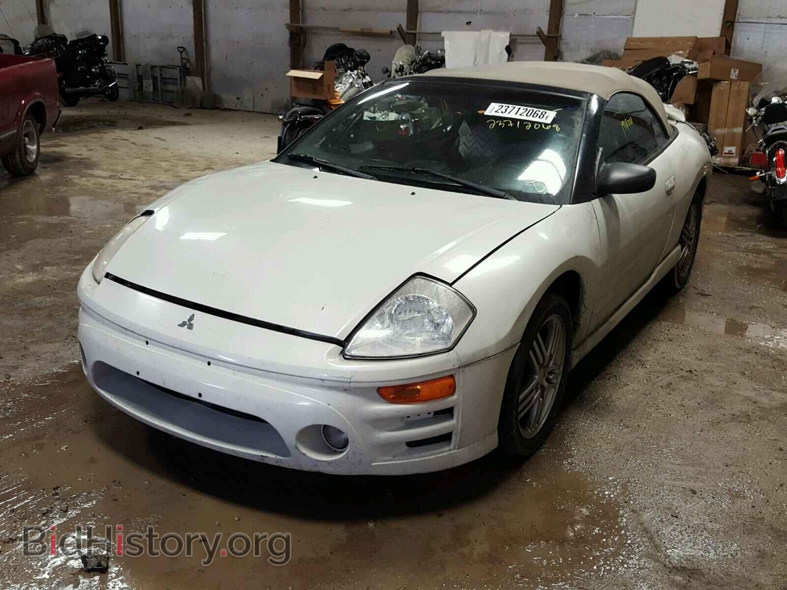 2005 MITSUBISHI ECLIPSE - VIN: 4A3AE55H95E047391 - Фото 2