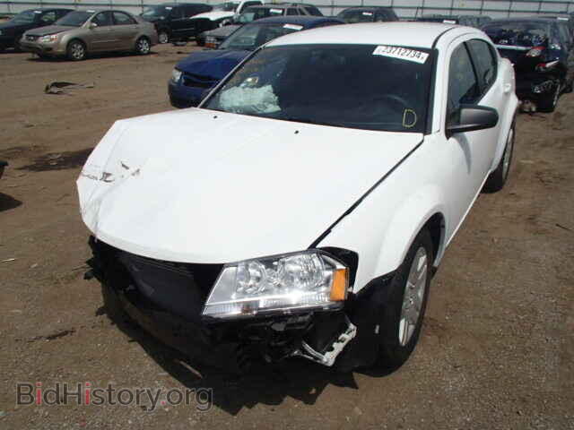 2013 DODGE AVENGER - VIN: 1C3CDZAGXDN751055 - Фото 2