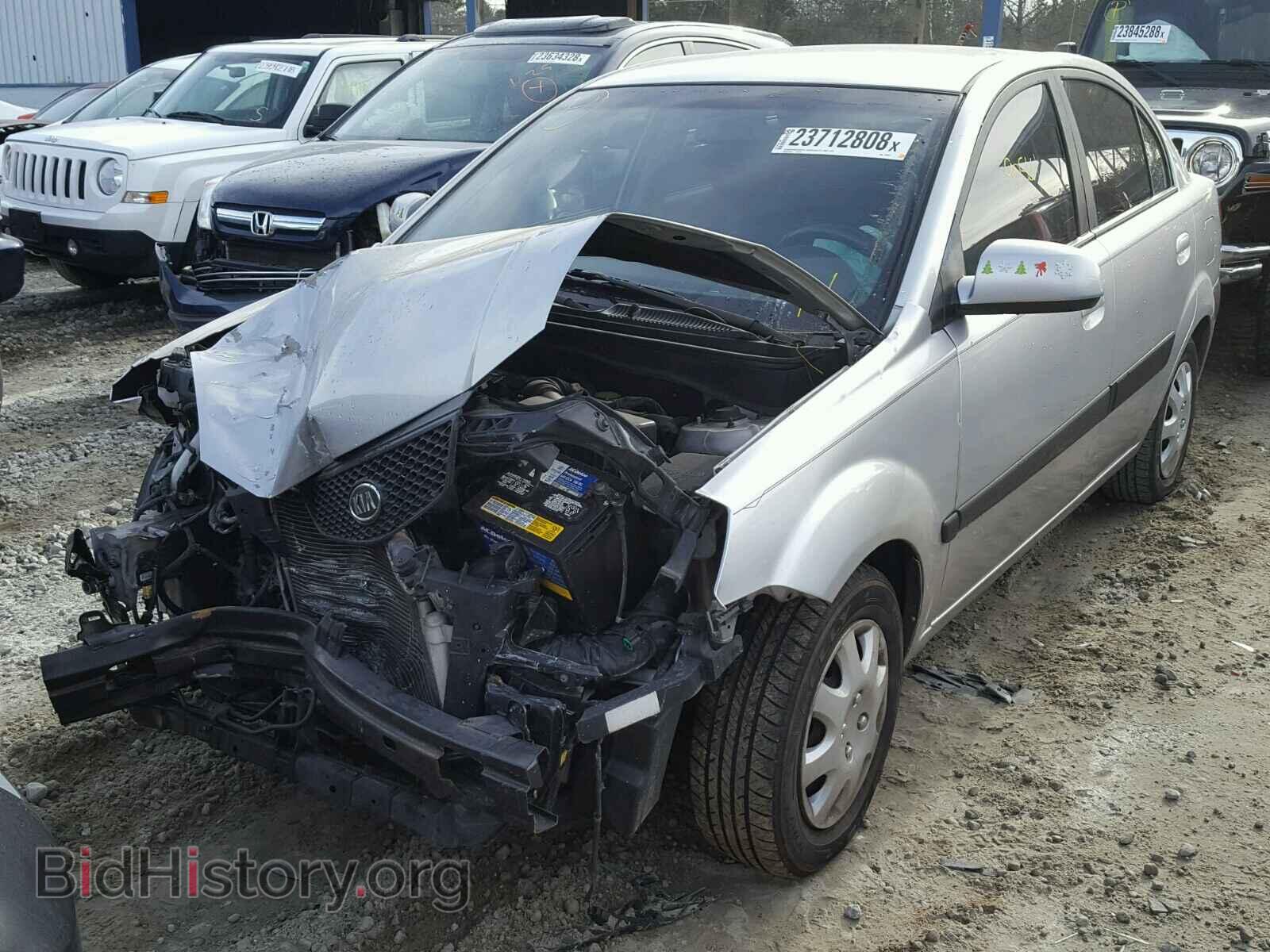 2007 KIA RIO BASE - VIN: KNADE123X76225837 - Фото 2