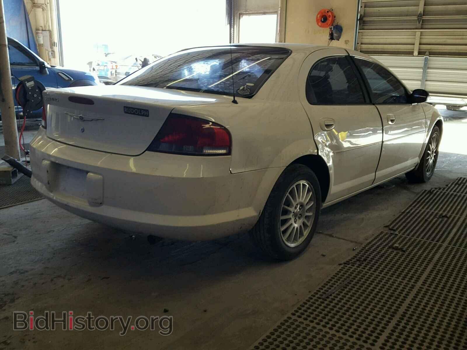 2004 CHRYSLER SEBRING - VIN: 1C3EL46X14N293428 - Фото 4