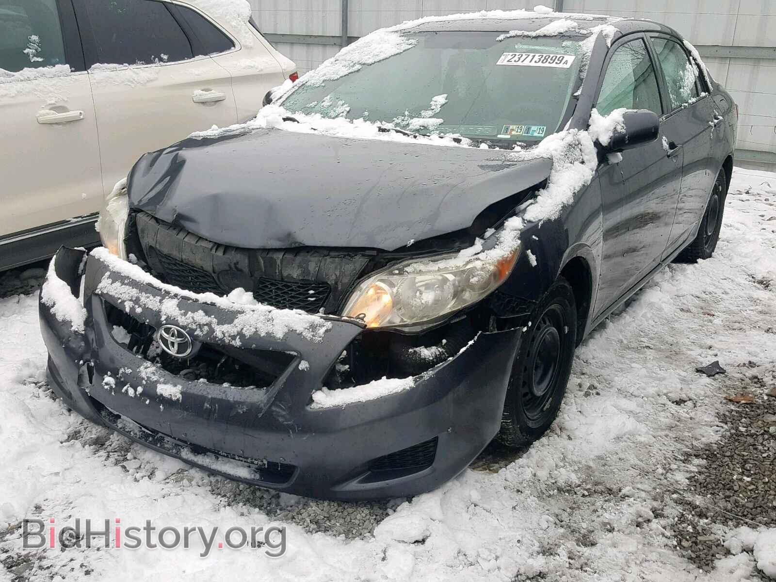 2010 TOYOTA COROLLA BA - VIN: 2T1BU4EEXAC308194 - Фото 2