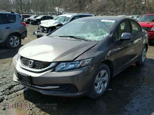 2013 HONDA CIVIC - VIN: 2HGFB2F50DH536548 - Фото 2