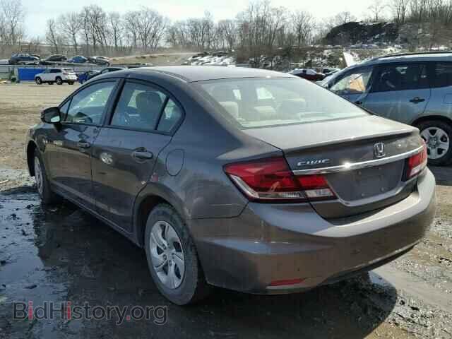 2013 HONDA CIVIC - VIN: 2HGFB2F50DH536548 - Фото 3
