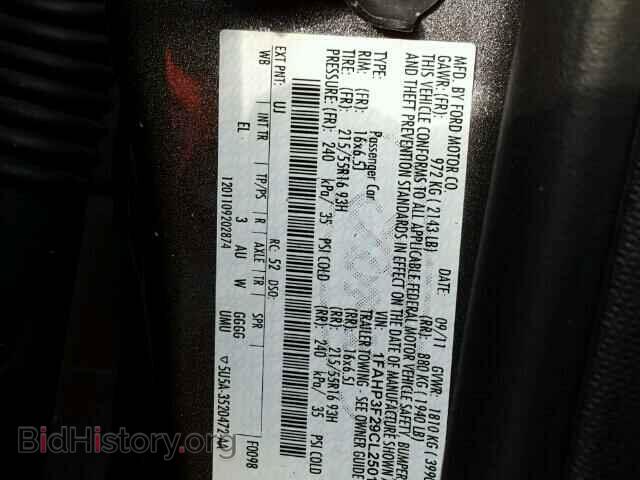2012 FORD FOCUS - VIN: 1FAHP3F29CL250113 - Photo 10