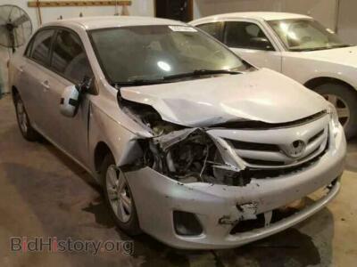 2011 Toyota COROLLA Corolla/S/, серебристый — VIN 2T1BU4EE5BC558878, Copart