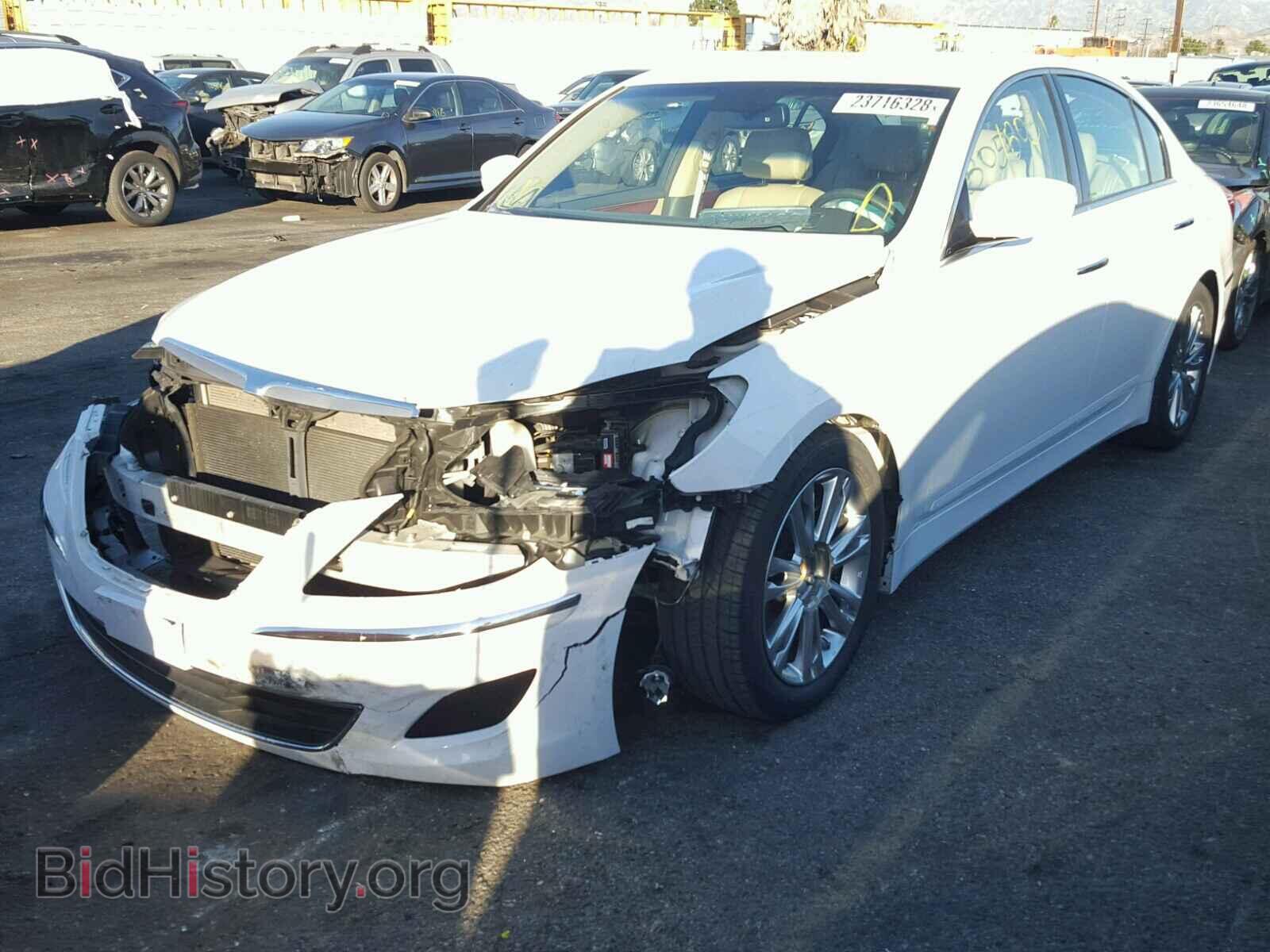 2014 HYUNDAI GENESIS - VIN: KMHGC4DD4EU259886 - Фото 2