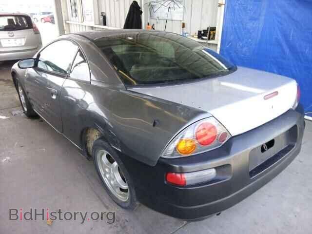 2002 MITSUBISHI ECLIPSE - VIN: 4A3AC34G42E051640 - Фото 3