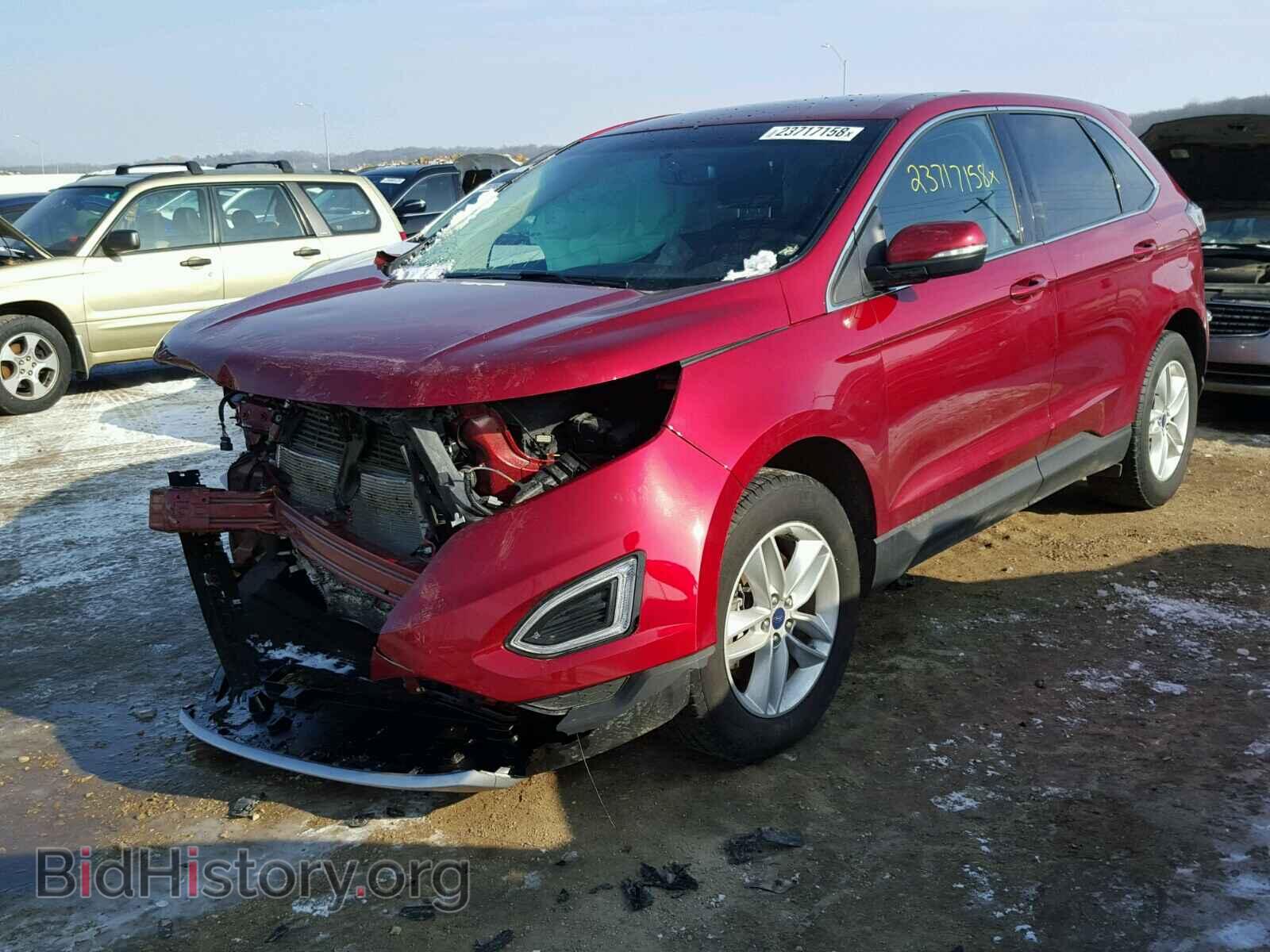 2016 FORD EDGE - VIN: 2FMPK4J84GBC35252 - Фото 2