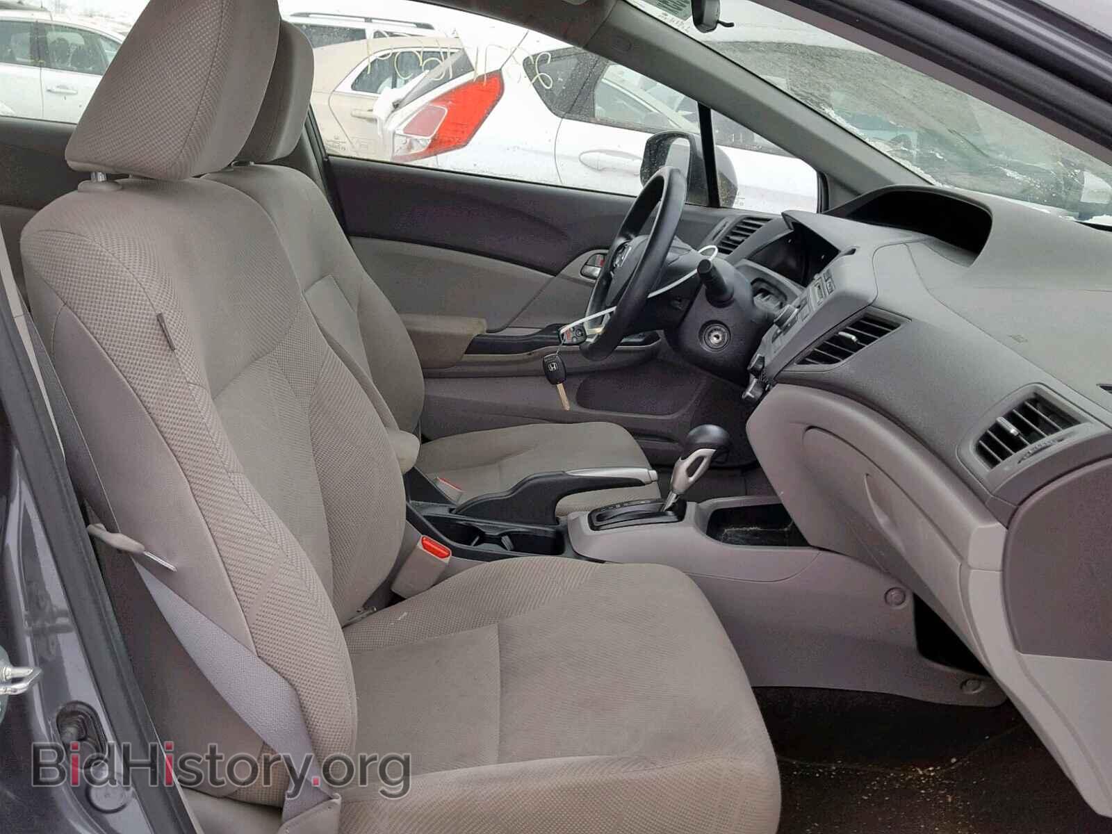 2012 HONDA CIVIC LX - VIN: 19XFB2F54CE039821 - Фото 5