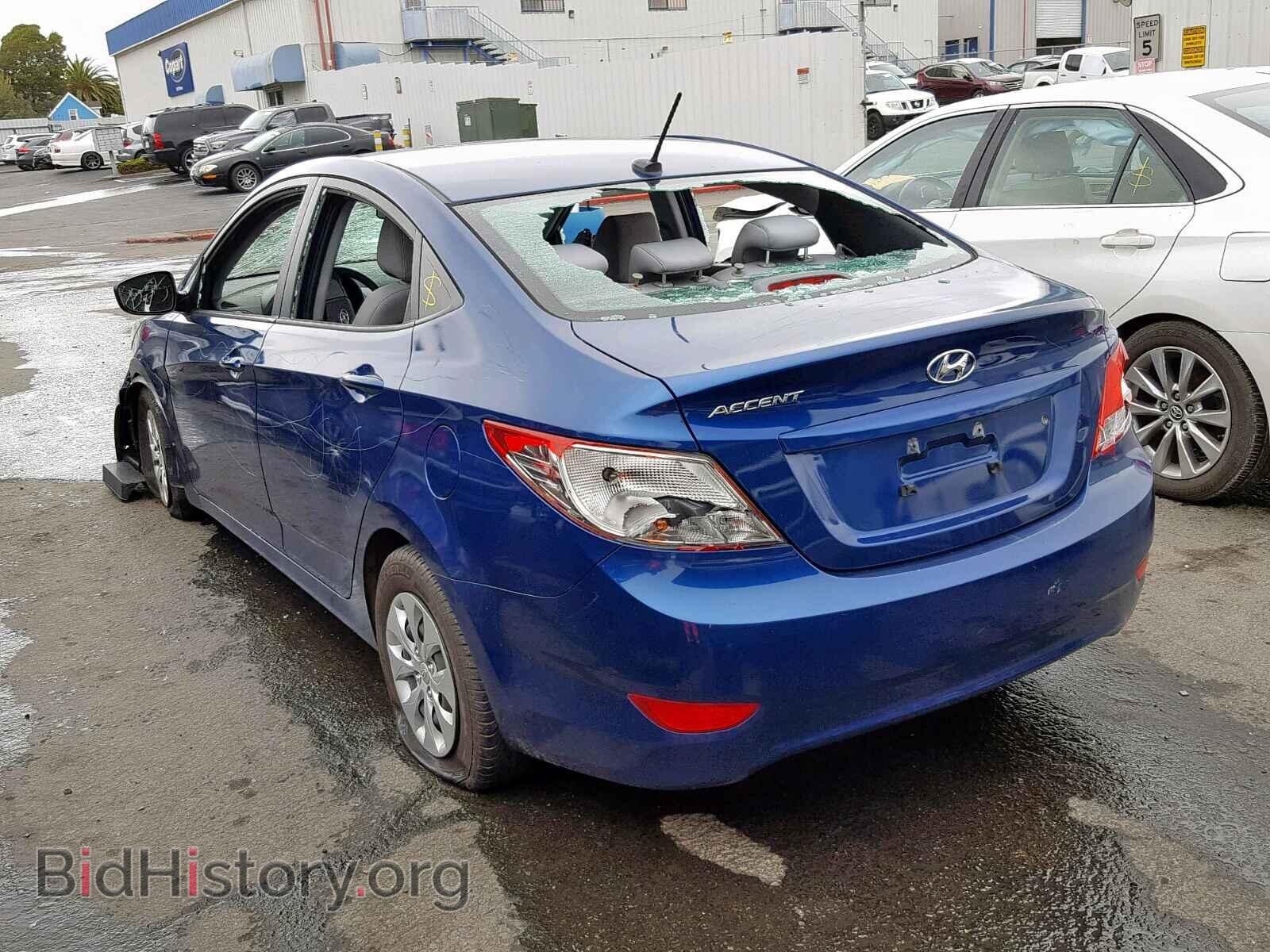 2016 HYUNDAI ACCENT - VIN: KMHCT4AE2GU014115 - Фото 3