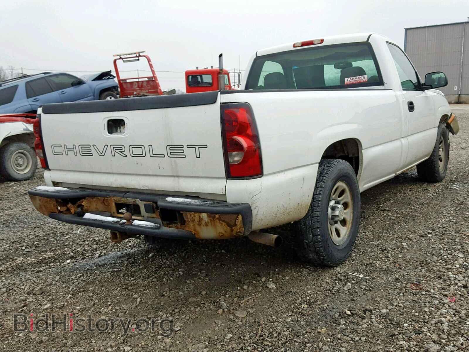 2007 CHEVROLET SILVERADO - VIN: 1GCEC14V67Z206292 - Фото 4