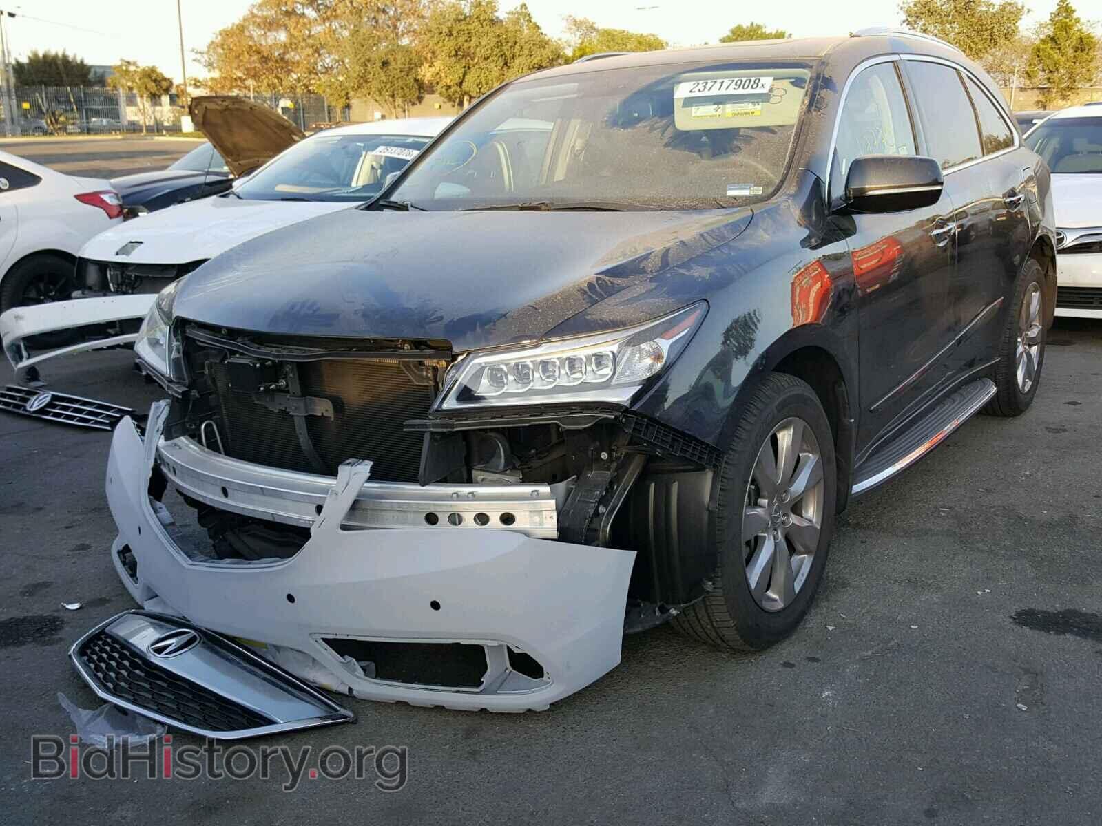 2015 ACURA MDX - VIN: 5FRYD4H80FB008696 - Фото 2