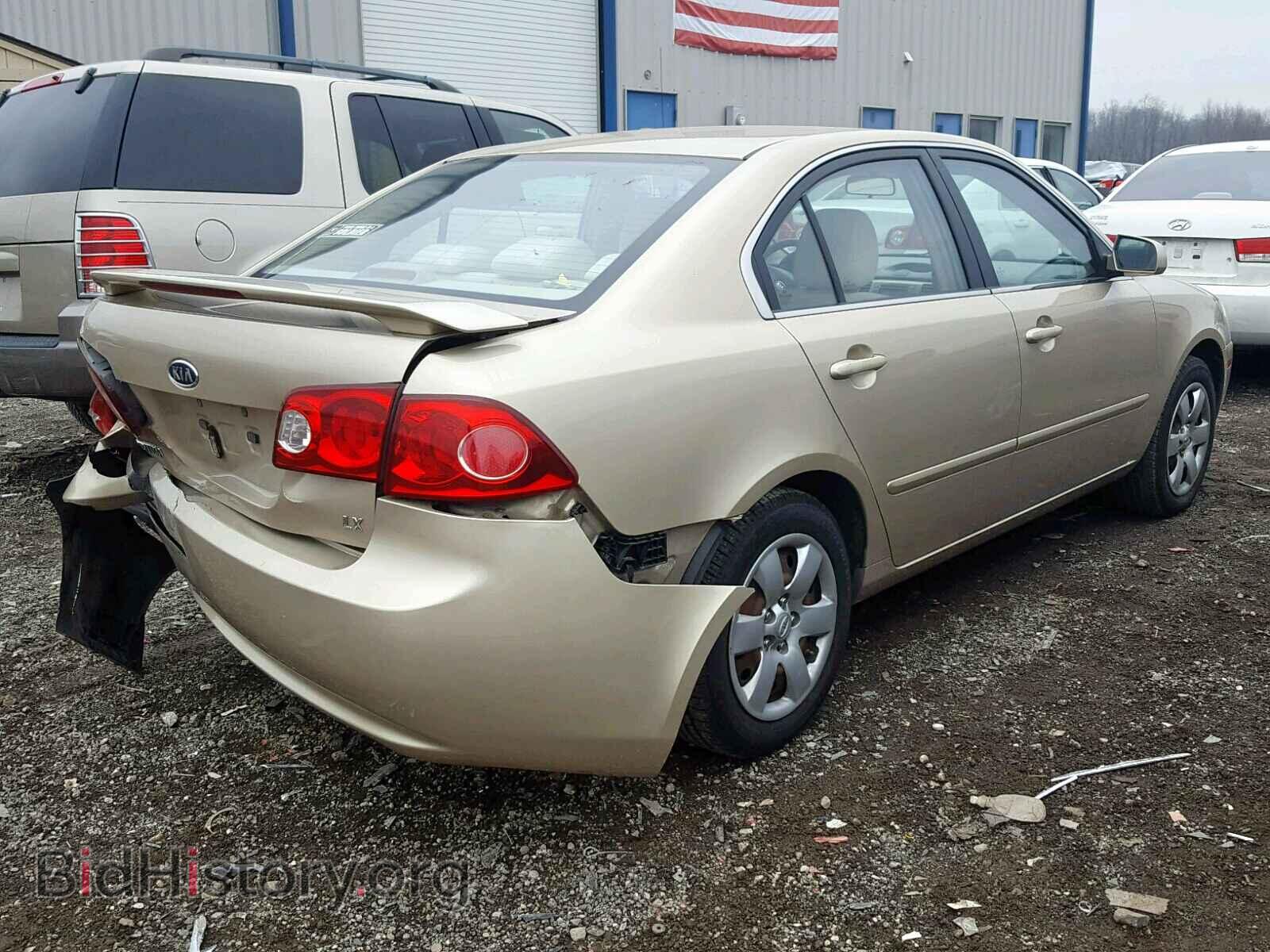 2007 KIA OPTIMA - VIN: KNAGE123375146285 - Фото 4