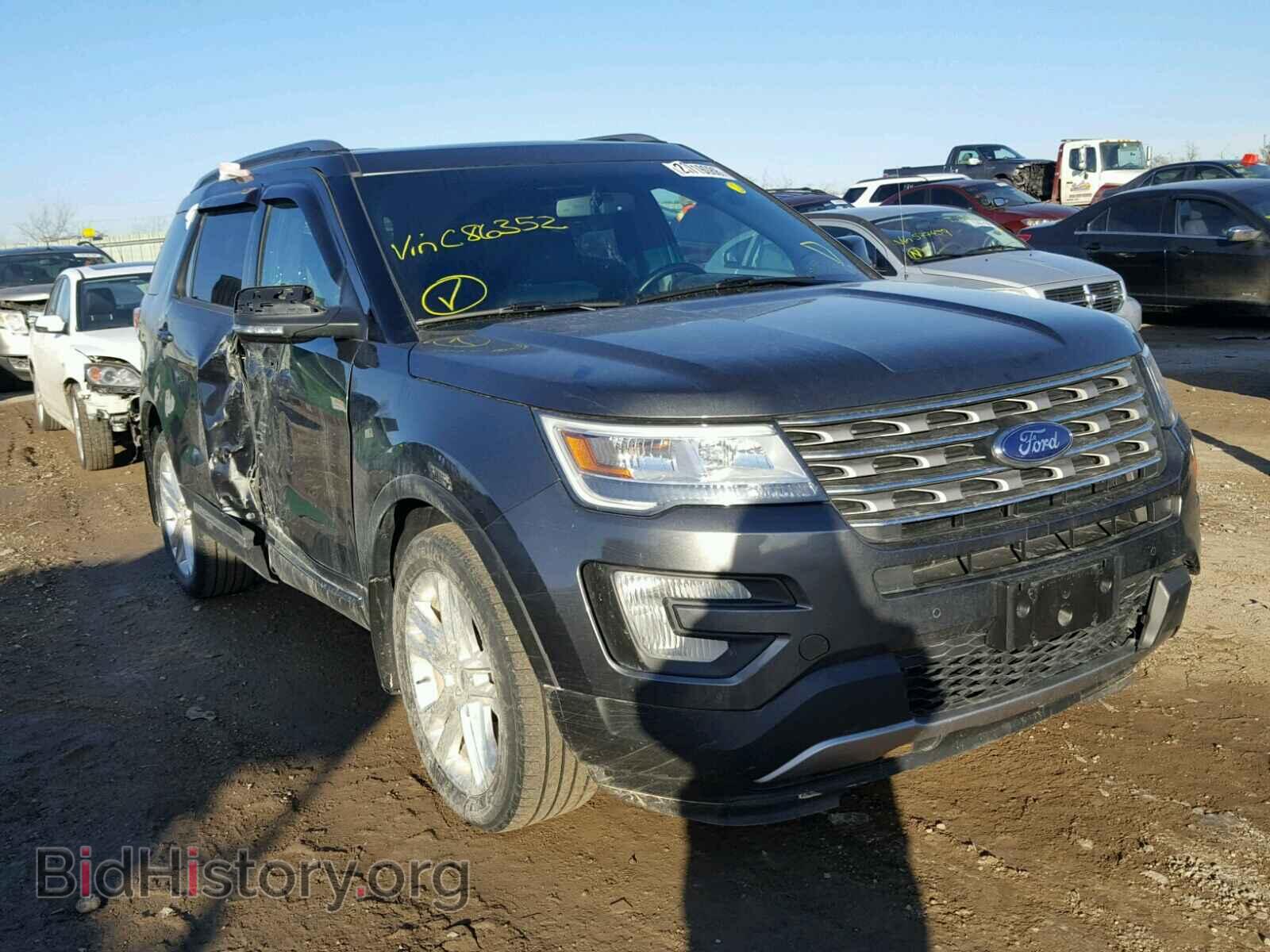 Photo 1FM5K8D86GGC86352 - FORD EXPLORER 2016
